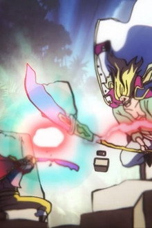 Crossing Swords! Roger and Whitebeard!