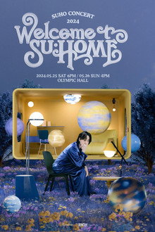 Suho Concert 2024 'Welcome to SU:HOME' poster
