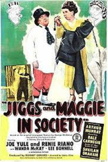 Jiggs and Maggie in Society poster