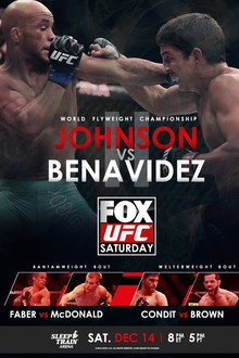 UFC on Fox 9: Johnson vs. Benavidez 2 poster