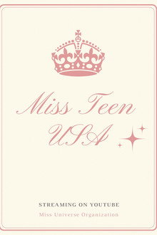 Miss Teen USA poster