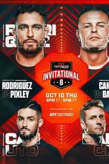 UFC Fight Pass Invitational 8 poster