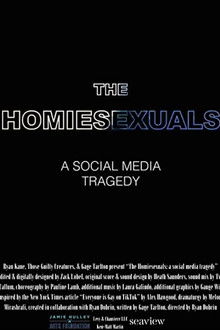 The Homiesexuals: a social media tragedy poster