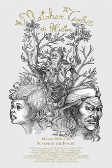 Sunrise in the Forest poster