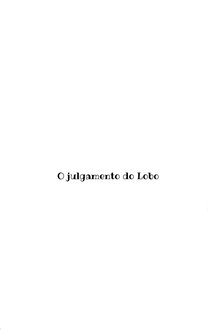 Capa do filme O Julgamento do Lobo