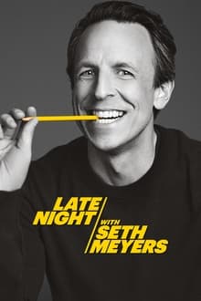 Seth Meyers, que é o âncora mais antigo do "Saturday Night Live" no popular "Weekend Update" do programa, assume como apresentador do "Late Night" da NBC - lar de celebridades convidadas, comédias memoráveis ​​e o melhor em talento musical . Como redator principal vencedor do Emmy por “SNL”, Meyers estabeleceu uma reputação de humor afiado e comédia perfeitamente sincronizada, e ganhou fama por suas piadas e sátiras certeiras. Meyers sai do “SNL” para seu novo posto no “Late Night”, enquanto Jimmy Fallon passa para o “The Tonight Show”.