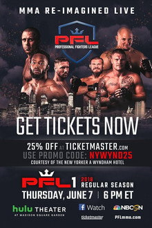 PFL 2018 #1: Regular Season - Harrison vs. Tursyn