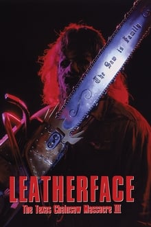 Leatherface: The Texas Chainsaw Massacre III movie poster