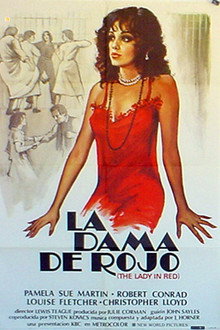 La dama de rojo