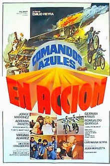 Comandos azules en acción