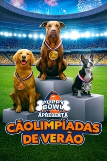 Poster do filme Puppy Bowl Apresenta: Cãolimpíadas de Verão