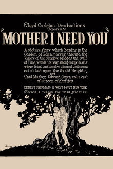 Mother, I Need You