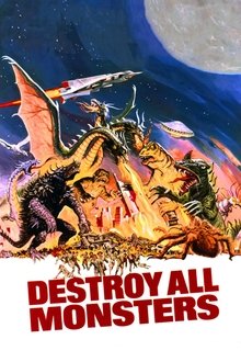 Destroy All Monsters movie poster