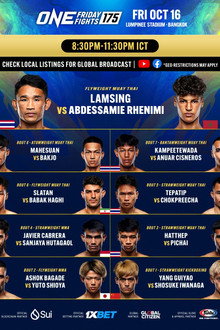 ONE Friday Fights 175: Lamsing vs. Rhenimi