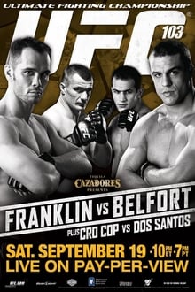 Poster do filme UFC 103: Franklin vs. Belfort