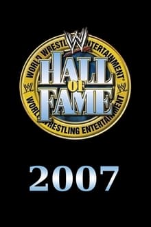 Poster do filme WWE Hall of Fame 2007