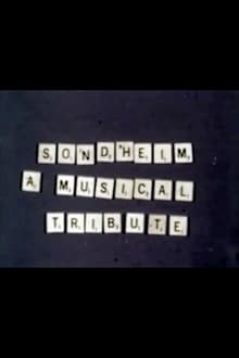 Poster do filme Sondheim: A Musical Tribute