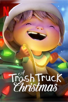 A Trash Truck Christmas movie poster