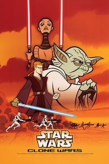 Poster da série Star Wars: Guerra dos Clones