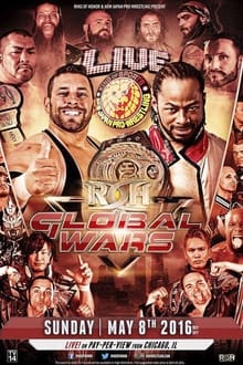 Poster do filme ROH & NJPW: Global Wars