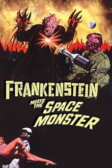 Poster do filme Frankenstein Contra o Monstro Espacial