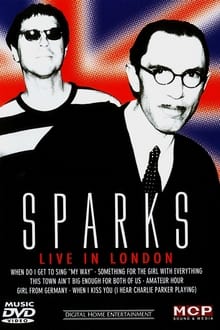 Poster do filme Sparks - Live in London