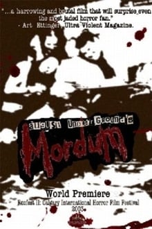 August Underground's Mordum movie poster
