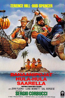 Banaanipojat hula-hula saarella