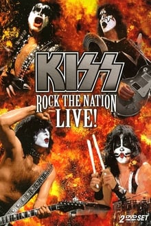 Poster do filme Kiss: Rock the Nation Live
