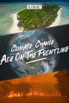 Poster da série Mudanças Climáticas: Ade na Linha de Frente