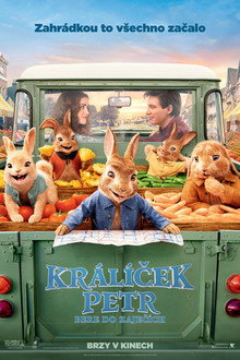 Králíček Petr bere do zaječích
