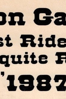 Don Gay's Best Rides At Mesquite Rodeo 1987