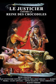Le justicier contre la reine des crocodiles