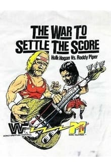 Poster do filme WWE War to Settle the Score