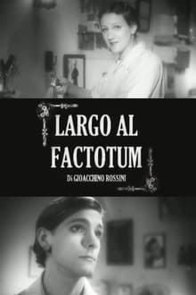 Poster do filme Largo al factotum