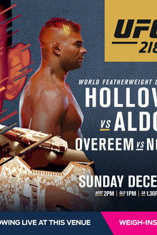 UFC 218: Holloway vs. Aldo 2