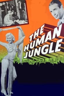 The Human Jungle movie poster