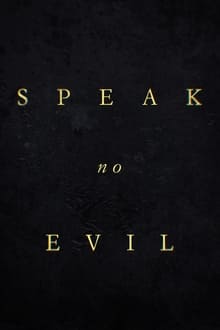 Poster do filme Speak No Evil