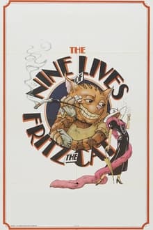 Poster do filme As Nove Vidas de Fritz, O Gato