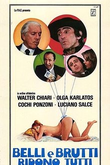 Poster do filme Belli e brutti ridono tutti