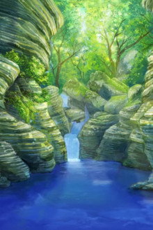 木の葉化石の夏