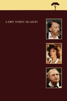 A Dry White Season movie poster