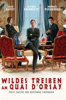 Wildes Treiben am Quai d'Orsay