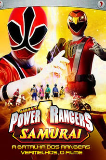 Poster do filme Power Rangers Samurai: A Batalha dos Rangers Vermelhos, O Filme