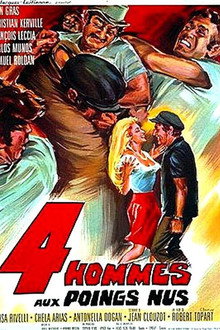 Quatre hommes aux poings nus