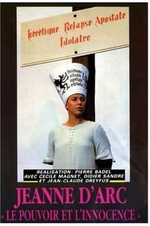 Poster da série Joan of Arc, the Power and the Innocence
