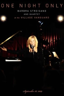 Poster do filme Barbra Streisand And Quartet at the Village Vanguard - One Night Only