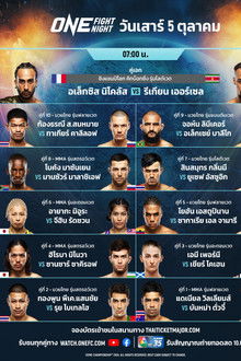 ONE Fight Night 25: Nicolas vs. Eersel 2