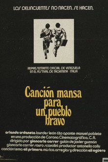 Canción mansa para un pueblo bravo