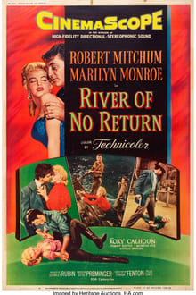 River of No Return movie poster